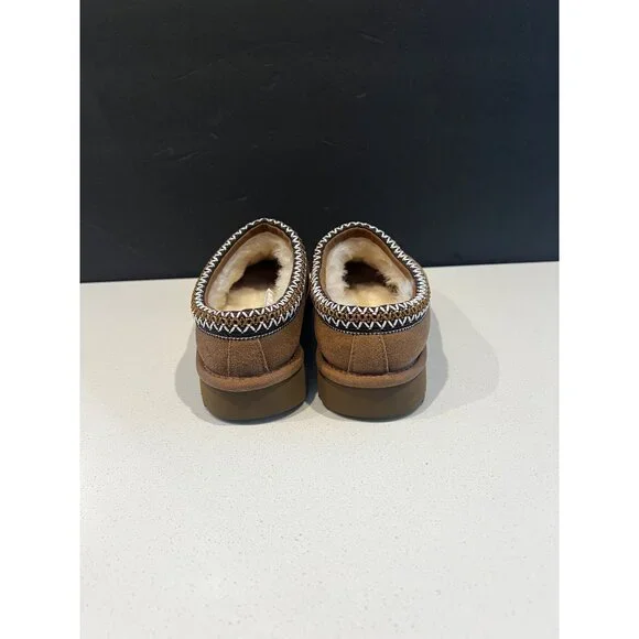 UGG Tasman Slipper Chestnut beige women slide size 7 - Picture 4 of 8